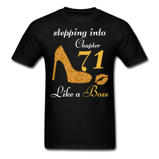 STEPPING CHAPTER 71 UNISEX SHIRT - black