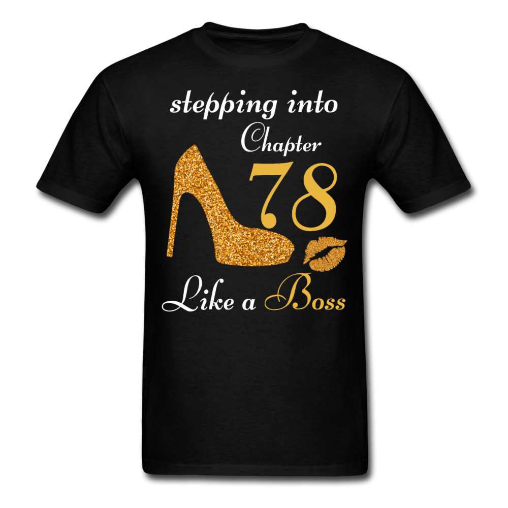 STEPPING CHAPTER 78 UNISEX SHIRT - black