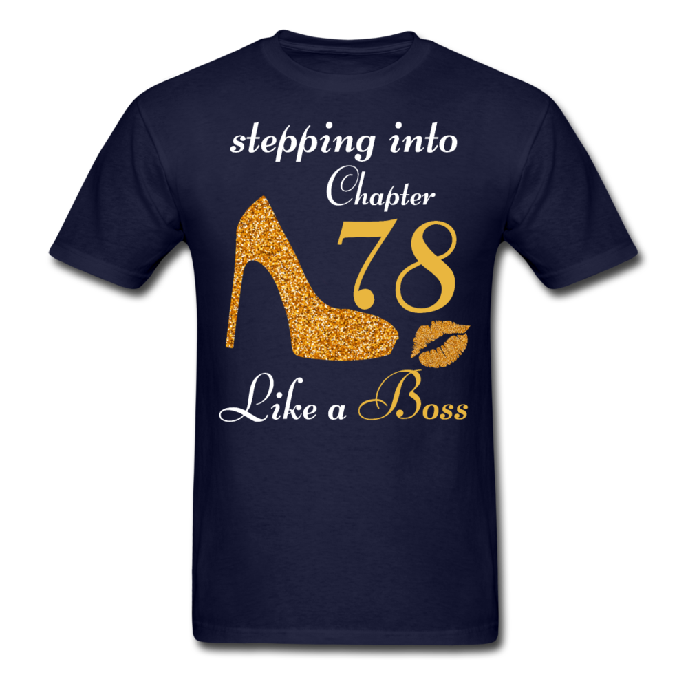 STEPPING CHAPTER 78 UNISEX SHIRT - navy