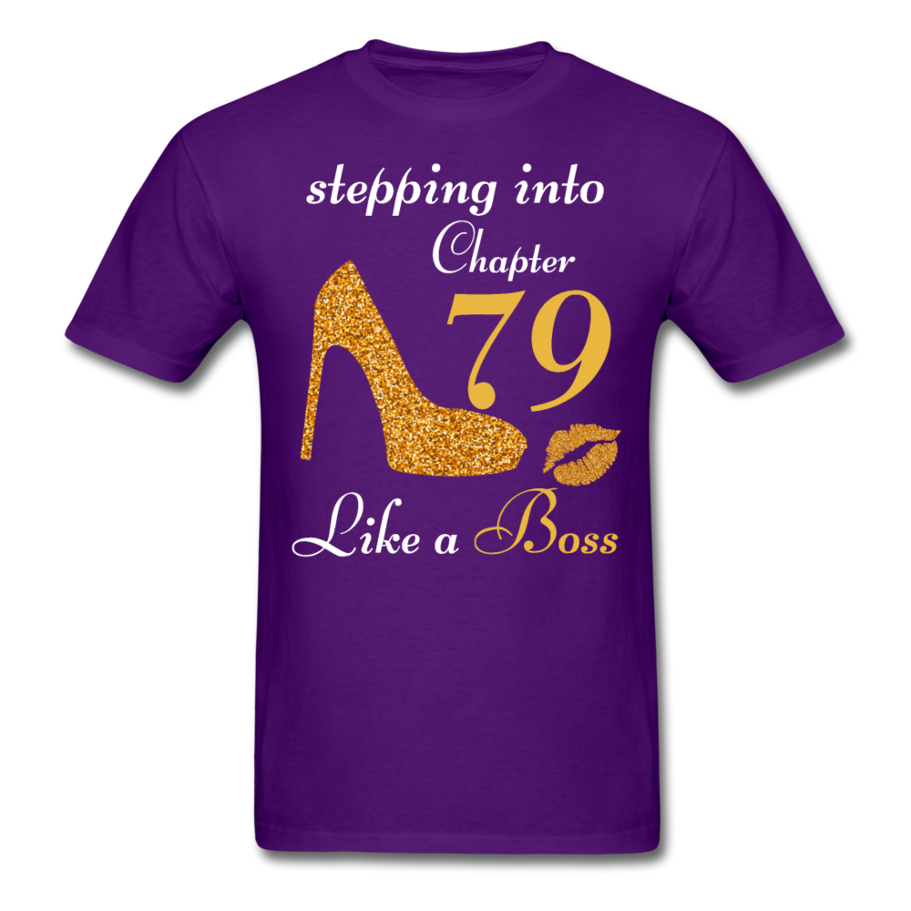 STEPPING CHAPTER 79 UNISEX SHIRT - purple