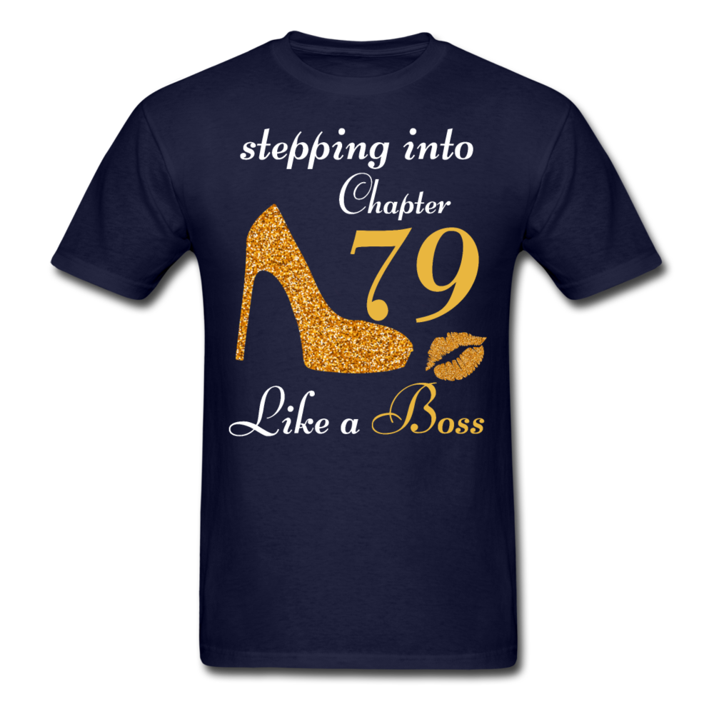 STEPPING CHAPTER 79 UNISEX SHIRT - navy