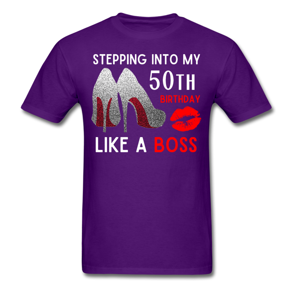 BOSS 50 SHIRT - purple