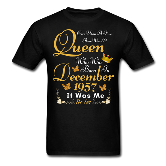 QUEEN DEC 1957 UNISEX SHIRT - black