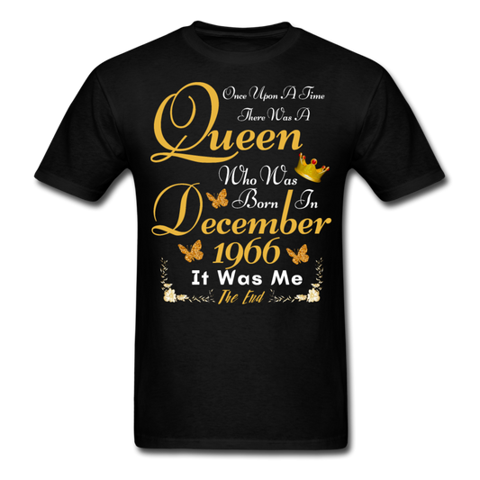 QUEEN DEC 1966 UNISEX SHIRT - black