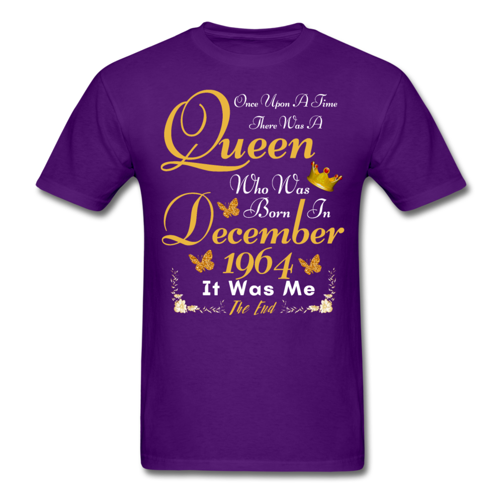 QUEEN DEC 1964 UNISEX SHIRT - purple