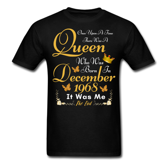 QUEEN DEC 1968 UNISEX SHIRT - black
