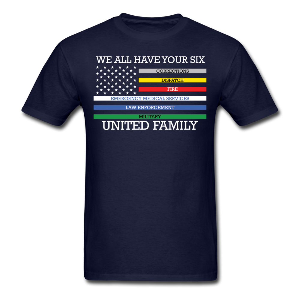 UNITED FAMILY UNISEX SHIRT - navy