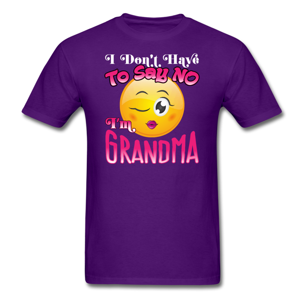 I AM GRANDMA UNISEX SHIRT - purple