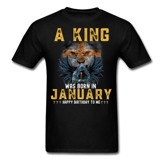 KING JANUARY SHIRT - black