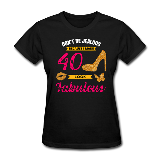 JEALOUS FAB 40 WOMEN'S SHIRT - black