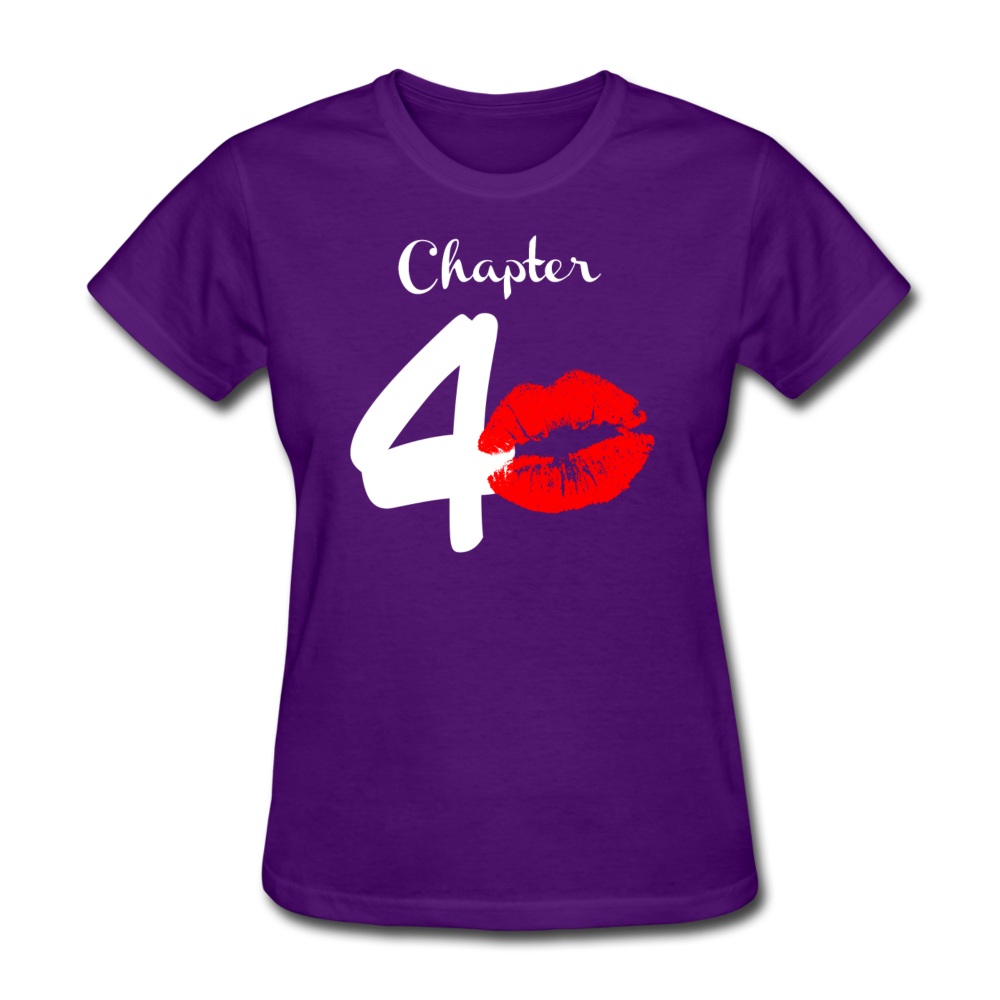 CHAPTER 40 WOMEN'S SHIRT - purple