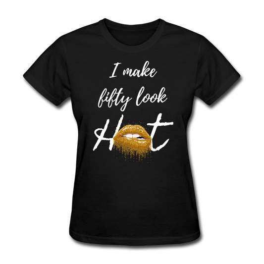 HOT 50 WOMEN'S SHIRT - black