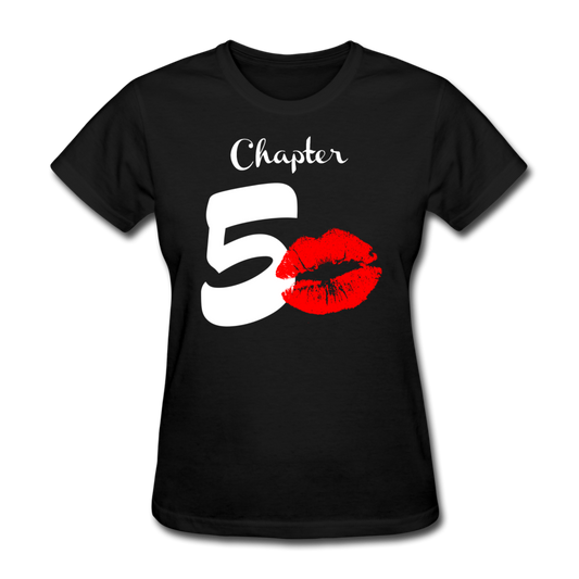 CHAPTER 50 WOMEN'S SHIRT - black