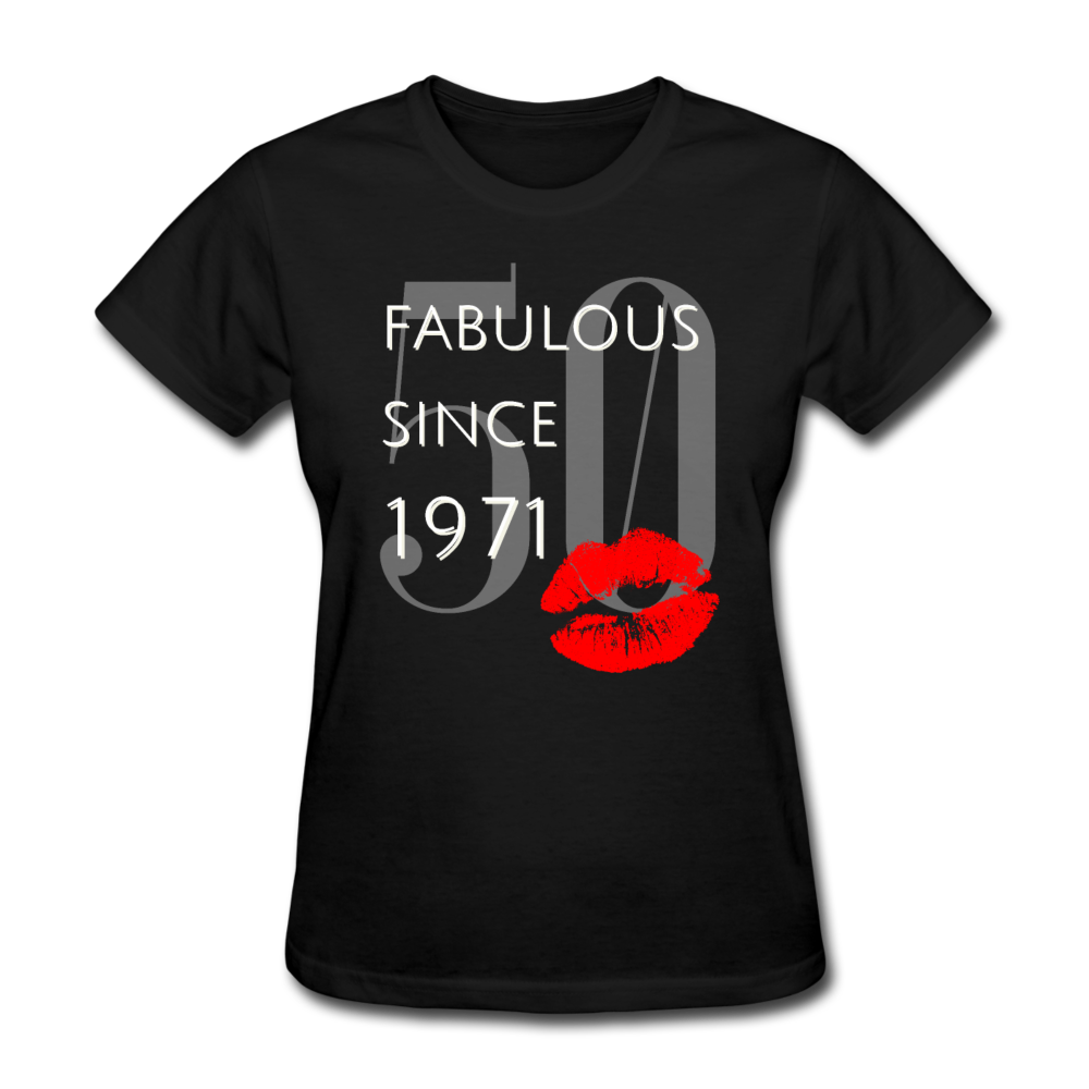 1971 FAB 50 WOMEN'S SHIRT - black