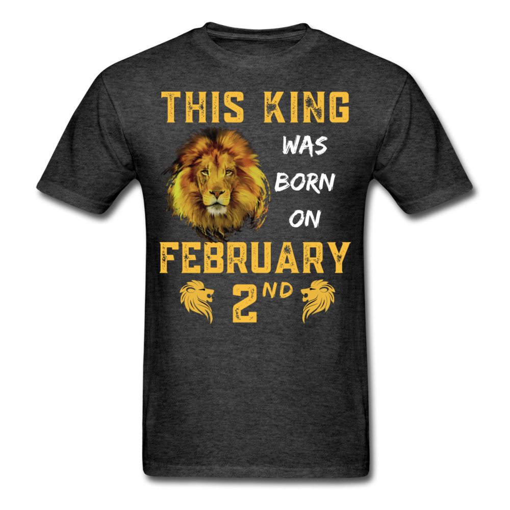 KING 2ND FEBRUARY - heather black