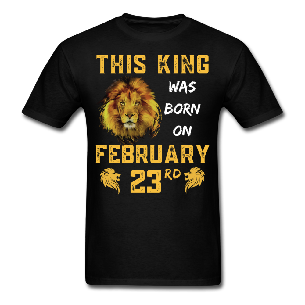 KING 23RD FEBRUARY - black