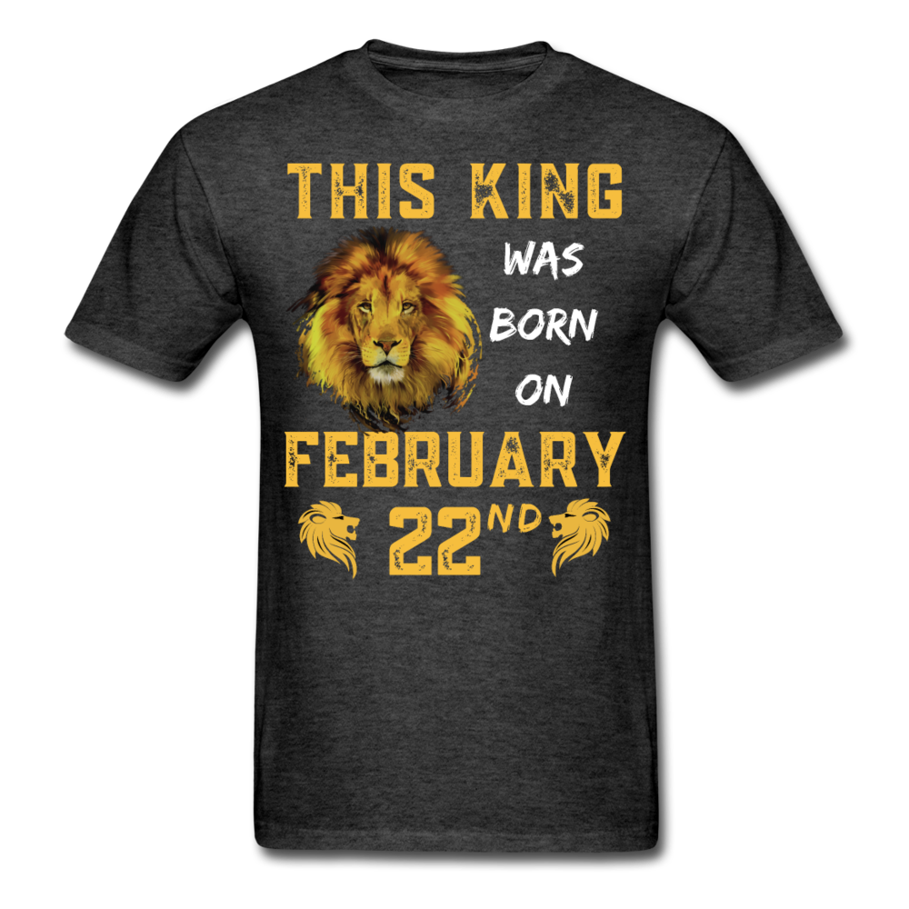 KING 22ND FEBRUARY - heather black