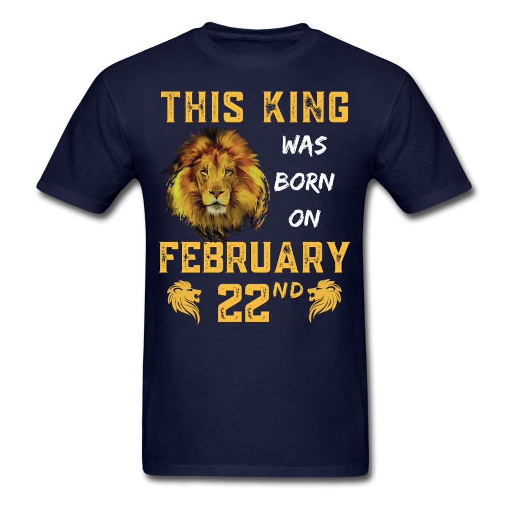KING 22ND FEBRUARY - navy