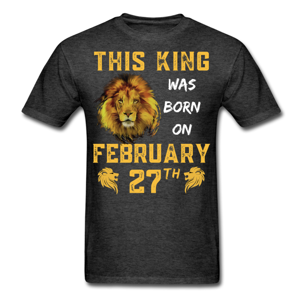 KING 27TH FEBRUARY - heather black