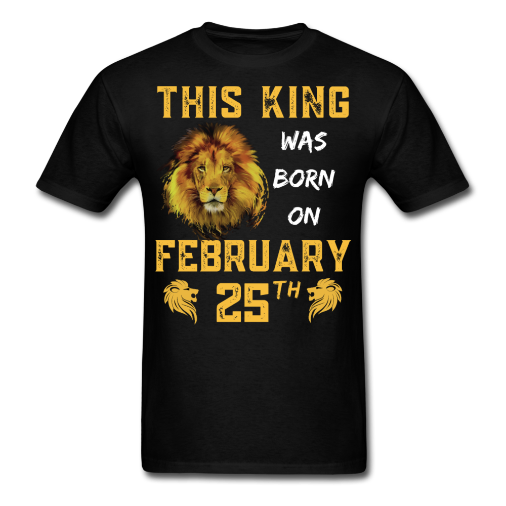 KING 25TH FEBRUARY - black