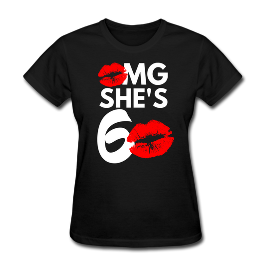 OMG 60 WOMEN'S SHIRT - black