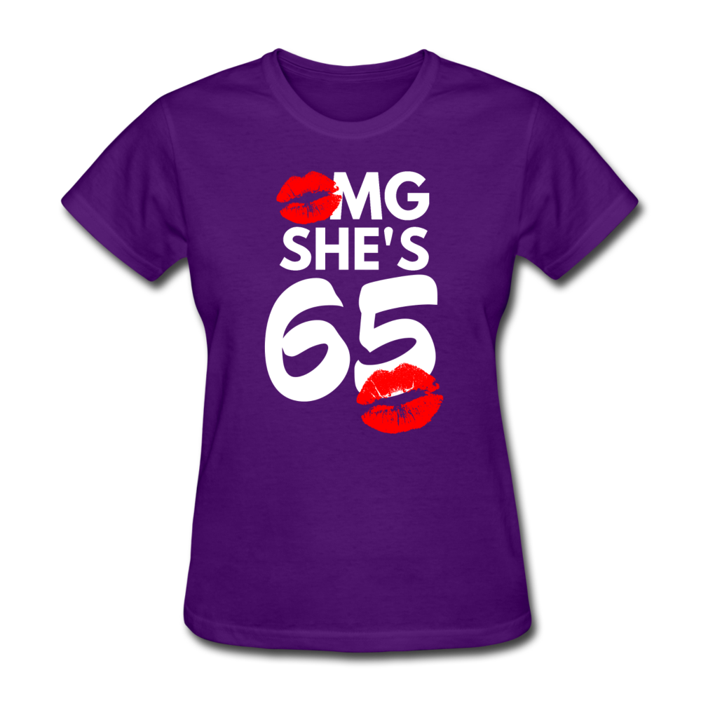 OMG 65 WOMEN'S SHIRT - purple