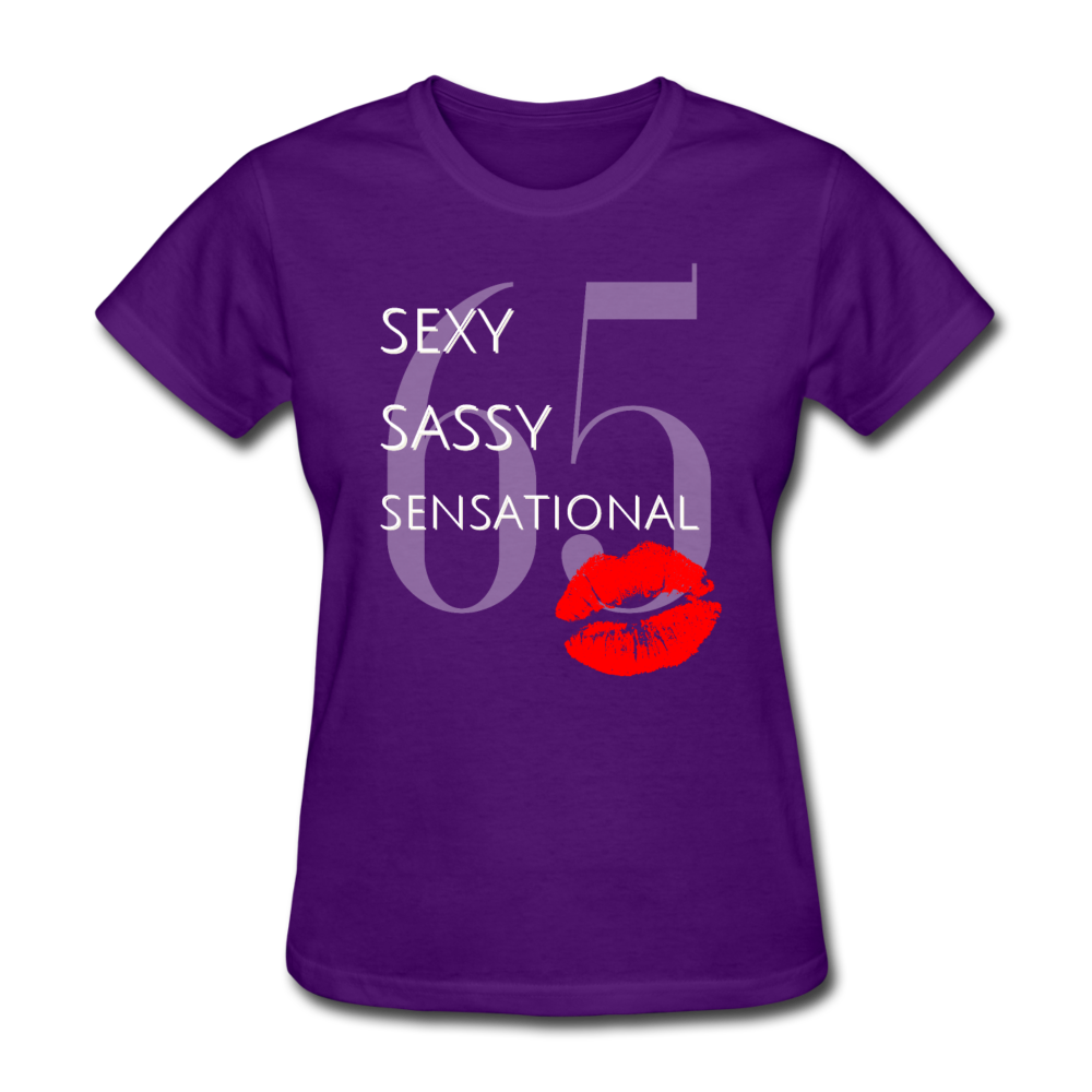 SENSATIONAL 65 WOMEN'S SHIRT - purple