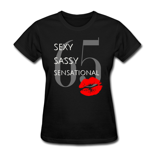 SENSATIONAL 65 WOMEN'S SHIRT - black