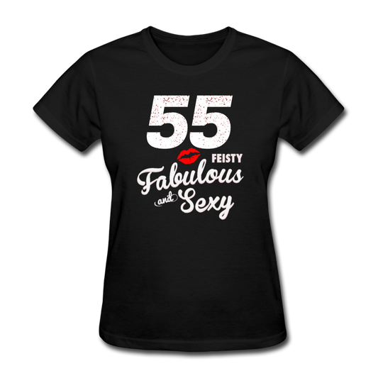 55 FEISTY WOMEN'S SHIRT - black