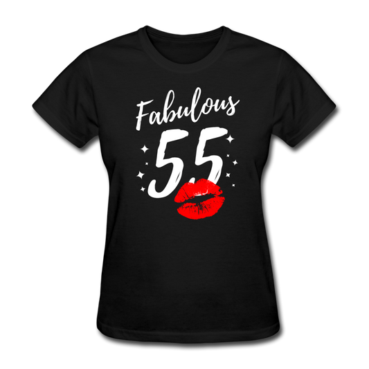 FABULOUS 55 WOMEN'S SHIRT - black