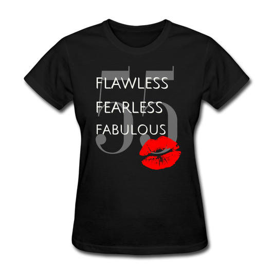 FLAWLESS 55 WOMEN'S SHIRT - black