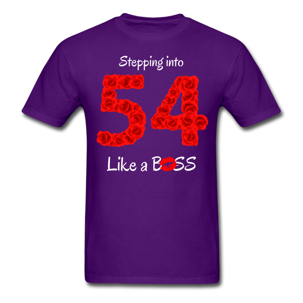 STEPPING 54 ROSE UNISEX SHIRT - purple