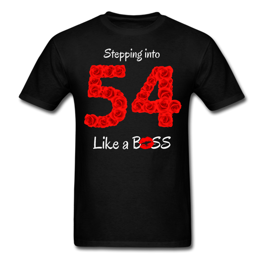 STEPPING 54 ROSE UNISEX SHIRT - black