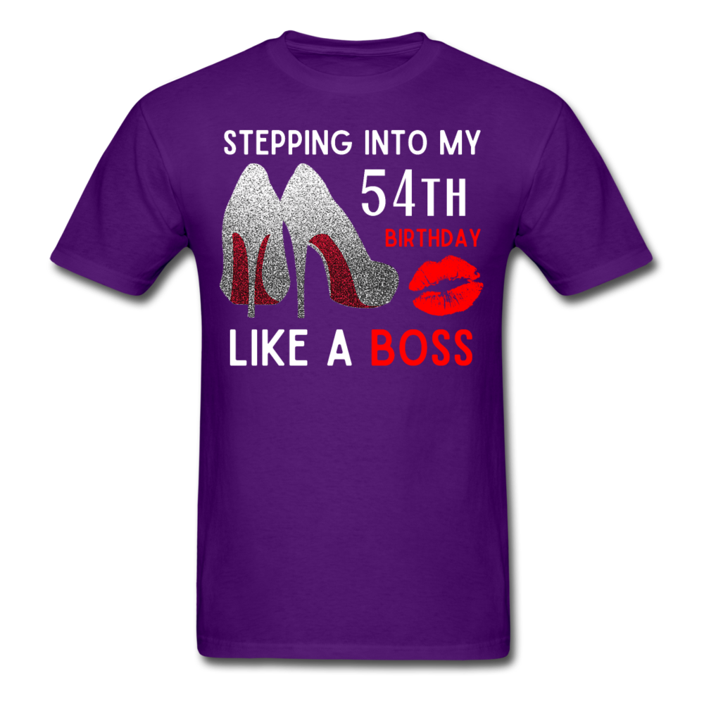BOSS 54 UNISEX SHIRT - purple