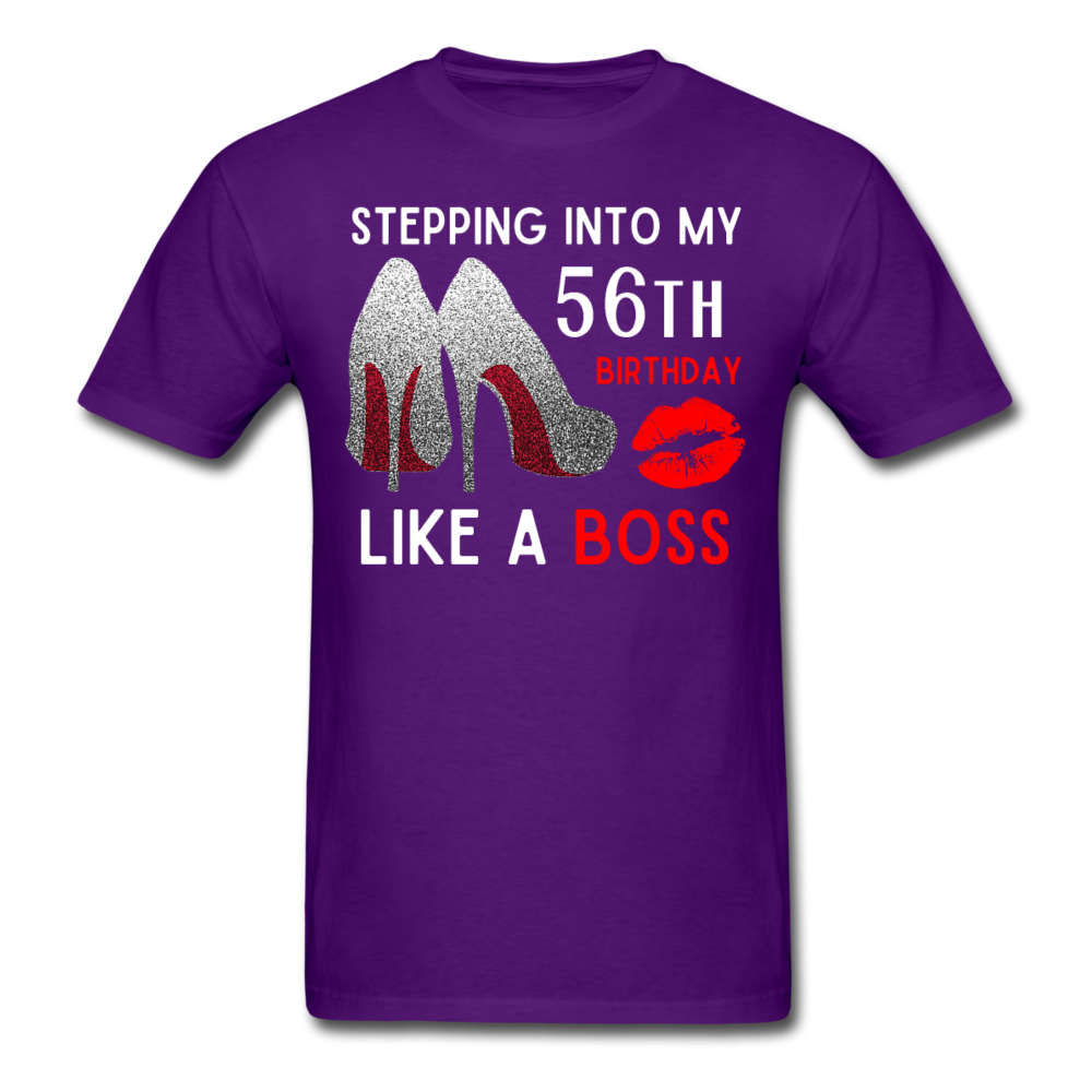 STEPPING 56 UNISEX SHIRT - purple