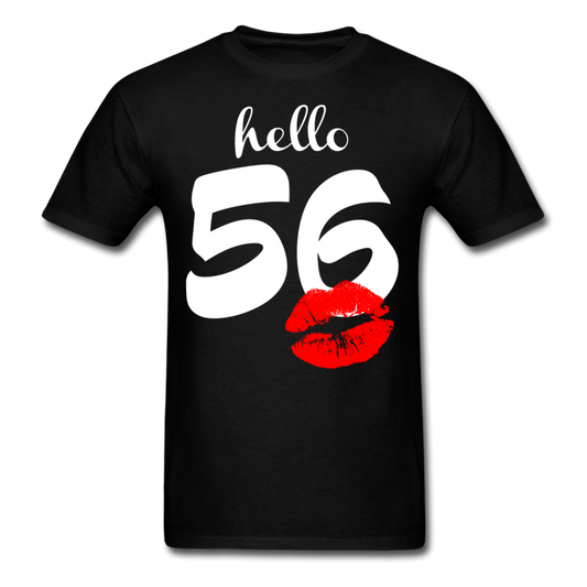 HELLO 56 UNISEX SHIRT - black