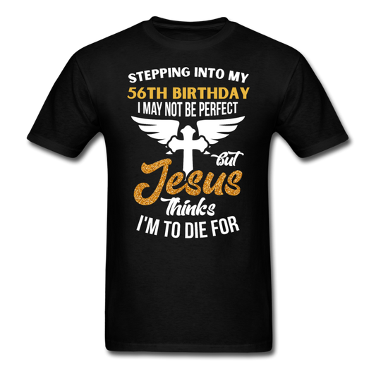 STEPPING 56 JESUS UNISEX SHIRT - black