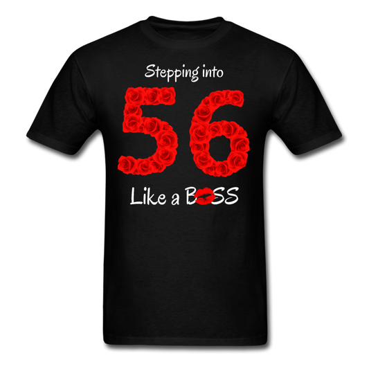 STEPPING 56 ROSE UNISEX SHIRT - black