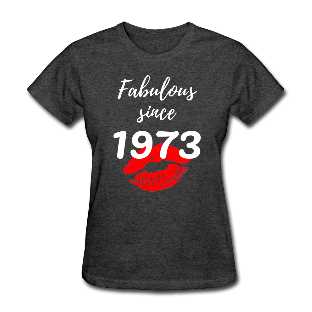 1973 FAB 48 WOMEN'S SHIRT - heather black