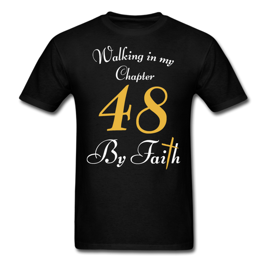 WALKING 48 FAITH UNISEX SHIRT - black