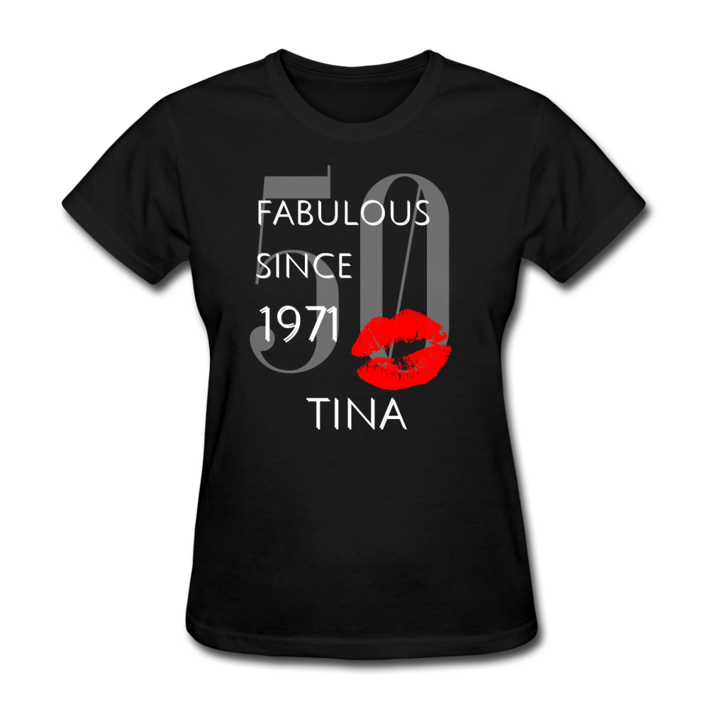 FAB 1971 TINA WOMEN'S SHIRT - black
