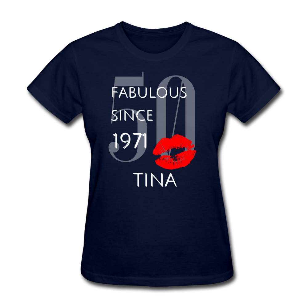 FAB 1971 TINA WOMEN'S SHIRT - navy