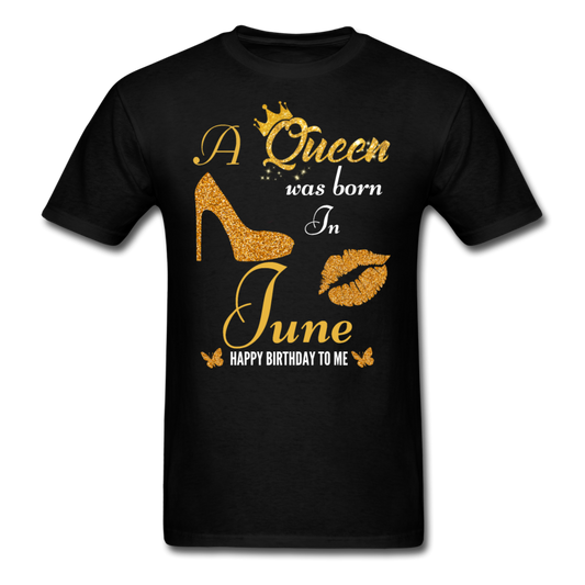 QUEEN JUNE UNISEX SHIRT - black