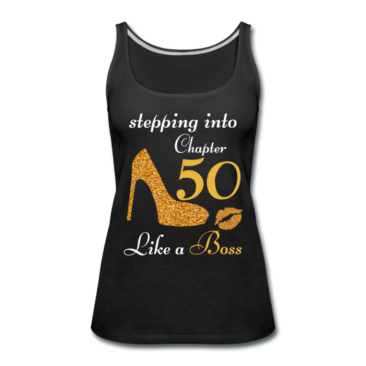 STEPPING CHAPTER 50 TANK - black
