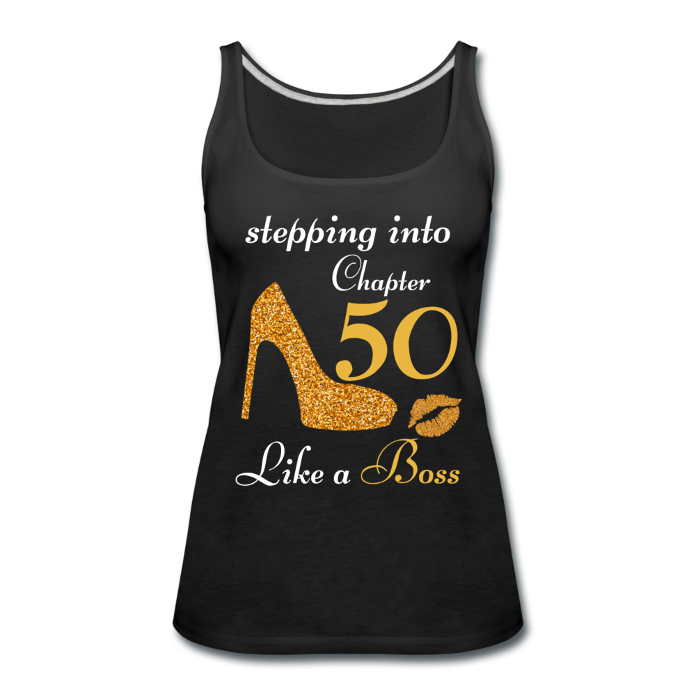 STEPPING CHAPTER 50 TANK - black