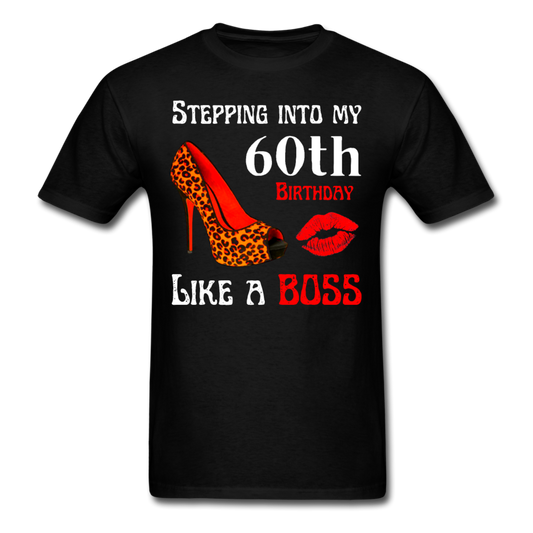 BOSS 60 LEOPARD HEELS UNISEX SHIRT - black