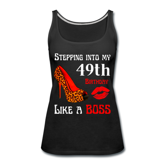 STEP 49 LEOPARD TANK - black