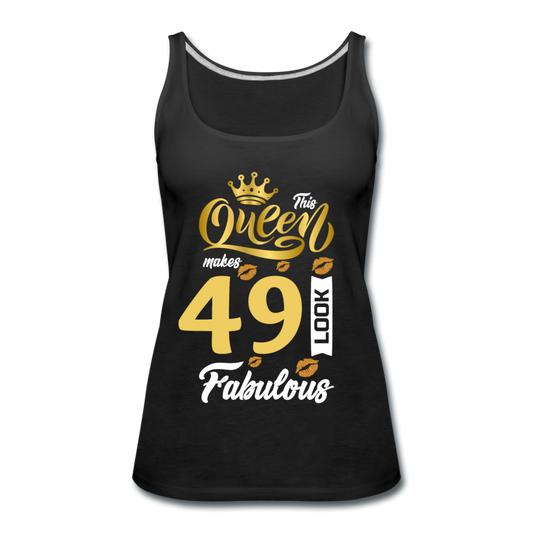QUEEN 49 TANK - black
