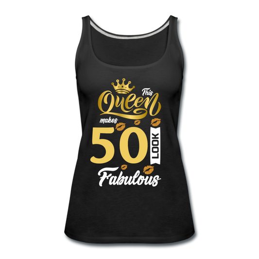 QUEEN 50 TANK - black