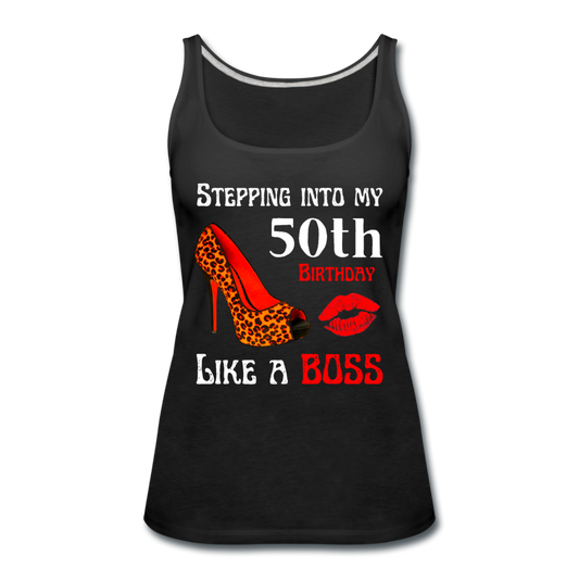 STEP 50 LEOPARD TANK - black